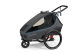 Qeridoo Fahrradanhänger Kidgoo 2-Sitzer