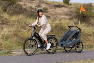 Qeridoo Sportrex 1 als Fahrradanhänger